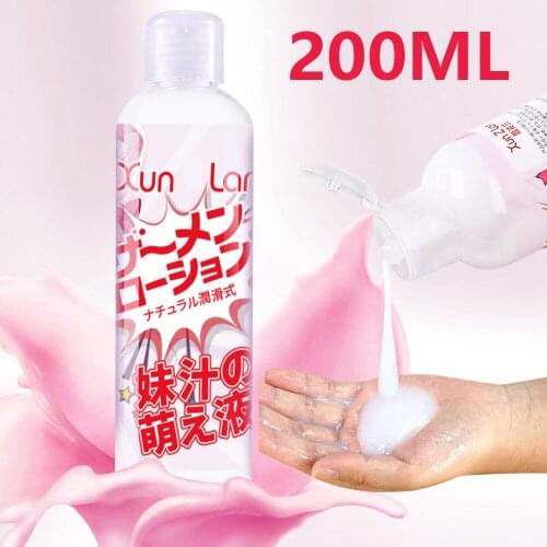 200ML Lubricant for Sex Water Based Lubricantion Sexual for Vagina Anal Sex Gel Massage Oil Lube Goods For Adults Women Products