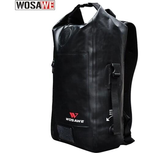 WOSAWE 25L Motorcycle Backpack Bag Motocross Tail Bag Riding Racing Bag Waterproof Motorbike Double Shoulder Bag Travel Bag