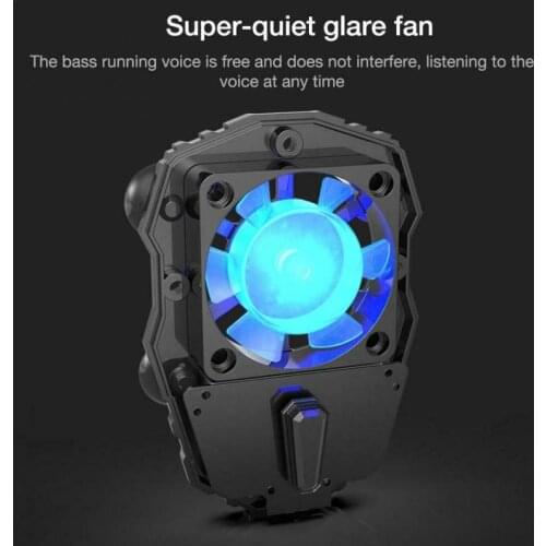 High Quality Mobile Phone Cooler Radiator Portable USB Cooling Fan Holder Stand Fan Case Power Gamepad For IPhone Android Phone