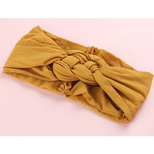 1pc Sailor Knot Nylon Baby Headbands Stretch soft nylon headwraps baby headband One size fits all SAILOT KNOT Hair Accessories