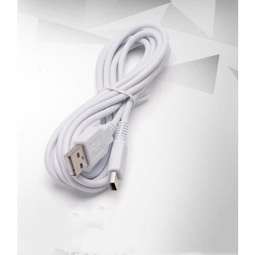 10 Pcs Cable For Nintendo Wii U Gamepad USB Charger Cable Power Supply Charging Cable Data Cord For Nintend WiiU Pad Controller