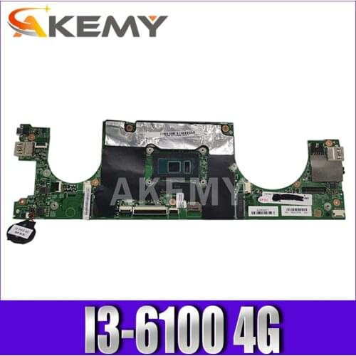 448.0A701.0011 motherboard for Lenovo 710S-13ISK xiaoxin air 13 laptop motherboard CPU i3 6100 4G RAM 100% test work