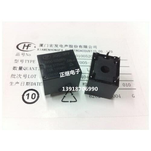 5pcs/lot Relay JQC-3FF-005-1ZS JQC-3FF-5VDC-1ZS A group of conversion 5PIN 10A