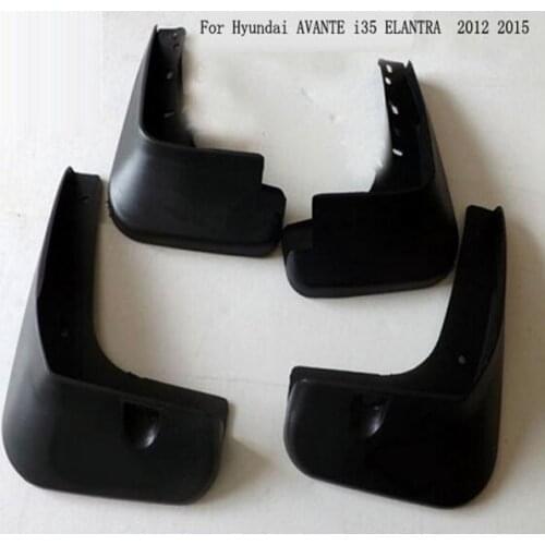 For Hyundai AVANTE I35 ELANTRA 2012 2015 Mudguard Mud Flaps Guard Fenders Splash Flaps Car Styling Auto Accessories 4 Pcs