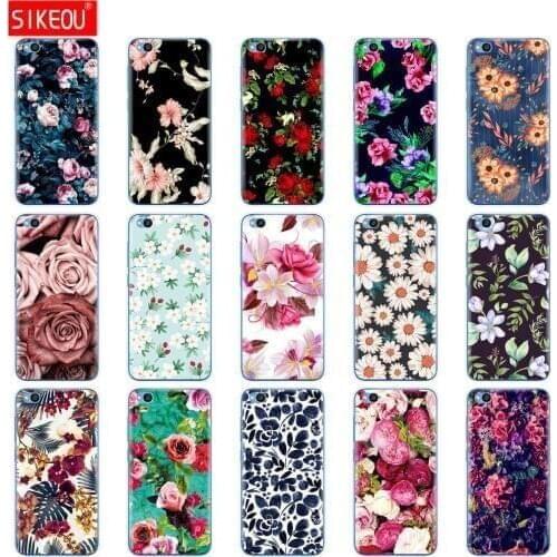 Case For Xiaomi Redmi Go Case 5.0" Printing Flower Silicone Cover Soft Cover For Xiaomi Redmi Go Global Version Coqa Funda