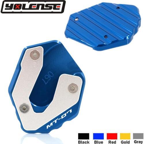 For YAMAHA MT-07 MT 07 MT07 Tracer 700GT XSR700 2014-2018 2019 Motorcycle Kickstand Foot Side Stand Extension Pad Enlarge Plate