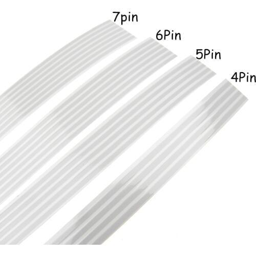 Good quality 4pin 5pin 6pin 7pin 8pin 9pin 10Pin 1.8mm flat ffc cable for car airbag line