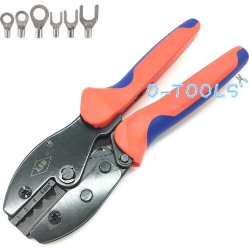 LY-10 hand crimping tool for 1-10mm² non-insulated connector 17-7AWG cable link crimper crimping tool