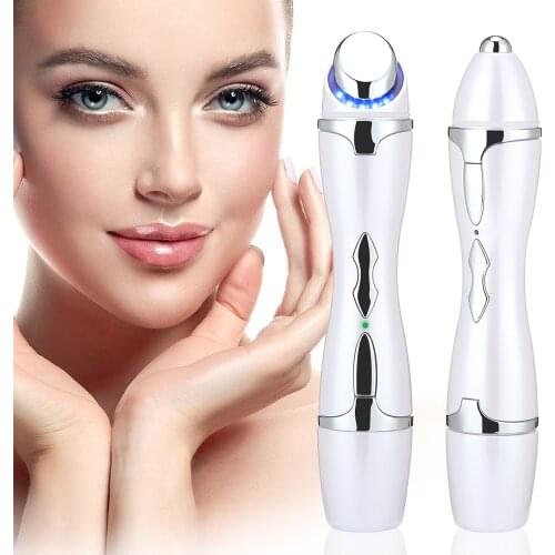 IPL Eye Beauty Device Heating Skin Rejuvenation Device Red Blue Massage Eye Massager Anti Wrinkle Anti Aging Facial Massage