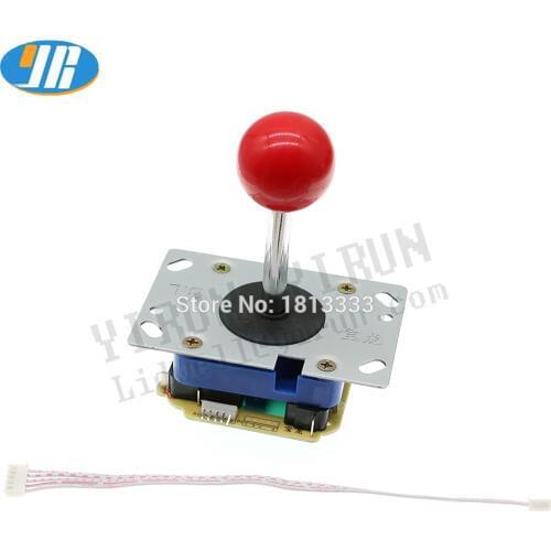 Copy Seimitsu LS-32-02 Joystick ZIPPY 8 Way Stick 5Pin Joystick Durable Arcade Joystick With 5Pin Cable