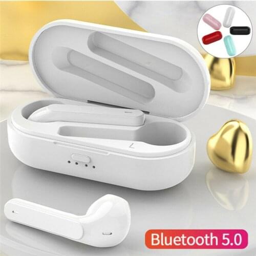 Earphones In Ear Stereo Music Headset IPX5 Waterproof Noise Cancelling Earbuds with Mic for iPhone Samsung Android
