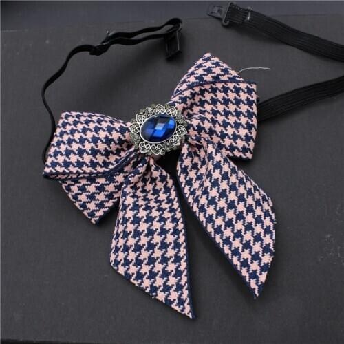 New Handmade Bow Tie Fashion Mens Shirt Accessories Womens Professional Wear Jewelry Gift Rhinestone Bowtie
