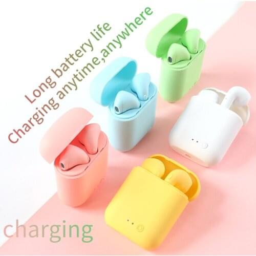 Original TWS Wireless Earphones Bluetooth 5.0 Earphone Matte Earbuds Charging Box Headset Wireless Headphones for xiaomi iphone