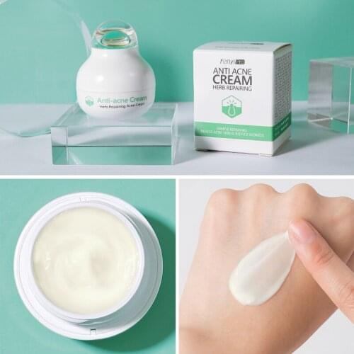 8g Anti-acne Cream Whitening Moisturizing Fade Acne Spots Oil Control Blackhead Shrink Pores Facial Care TSLM1