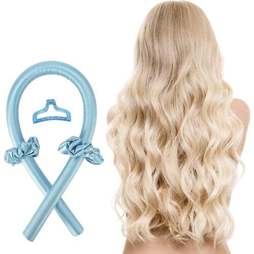 Heatless Curling Rod Heatless Hair Curls Headband Make Soft Hair Curler Hairdressing Heatless Hair Curls DIY Hair Styling Tools
