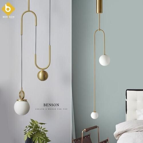 Nordic Aplomb Pendant Lights Modern Led Pendant Lamps White Hanglamp Aluminum luminaria for living room kitchen light fixtures