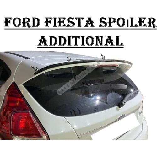 For FORD FIESTA Spoiler 2001-2021 Auto Accessory Universal Spoilers Car Antenna For Car Styling Sill Diffüser Mud Flaps