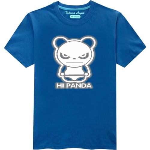 Luminous Short Sleeves T-Shirts For Boys Girls Cartoon Print T shirt Kids Clothing Children Summer Baby Clothes 3-15 Years