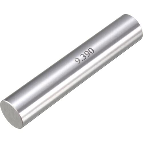 Uxcell 1Pcs 0.37 Inch (9.390mm) Gage Diameter P-1( -0.0002) Tolerance Replacement Plug Pin Gage Measuring Chromium Steel