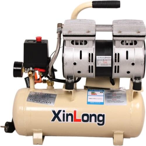 Air Compressor Quiet Oil Free 550W 1380r/min 8L For Autoclave Bubble Remove Machine and OCA Vacuum Laminating Machine