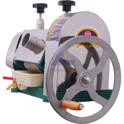 Top quality stainless steel sugar cane juicer machine,manual sugarcane juice machine