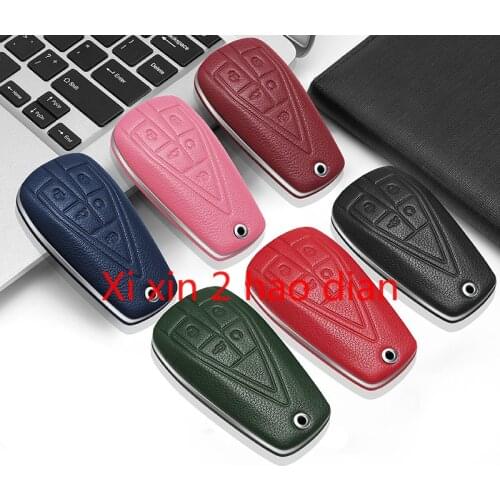 For Changan cs75 plus unit Eado plus unik cs35 plus high-end leather key cover remote control protective shell