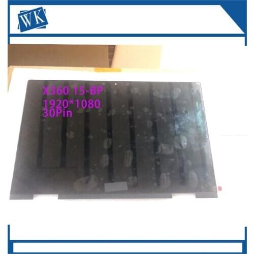 For HP Envy X360 15M-BP012DX BP111DX Lcd display Touch Screen Assembly FHD 15-bp 1920*1080 30Pin