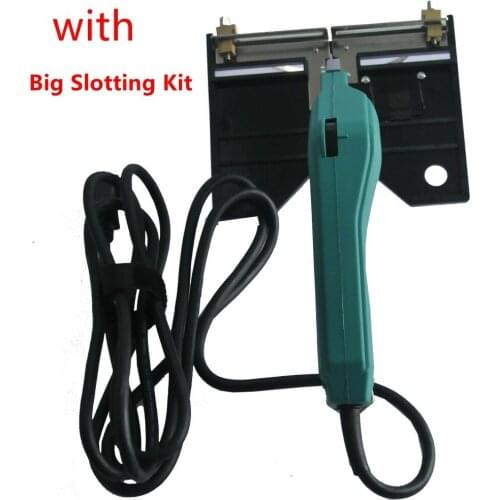 150W Electric Hot Knife Foam Cutter Slotting Heater Cutting Tool + Slotting Kit