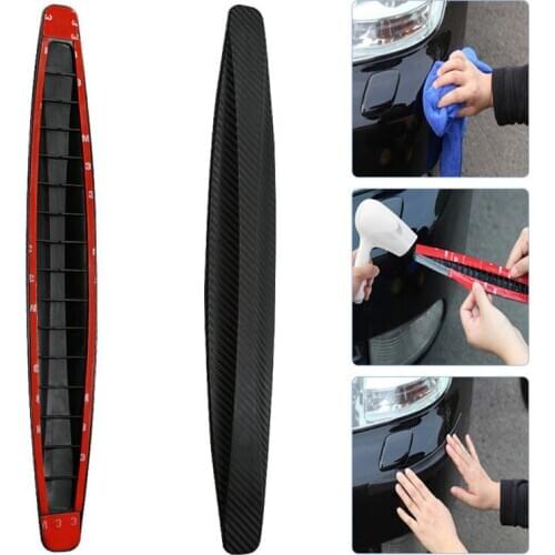 2 Pcs Car Anti-Collision Strip Car Bumper Protector Strips Guard Corner Anti-collision Protective Trim Bar Car Accessories