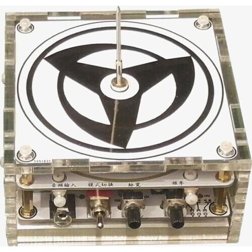 Bluetooth Music Lightning Tesla Coil with 52V 1.5A Power Adapter Scientific Educational Toy - US Plug (Pattern is Random)