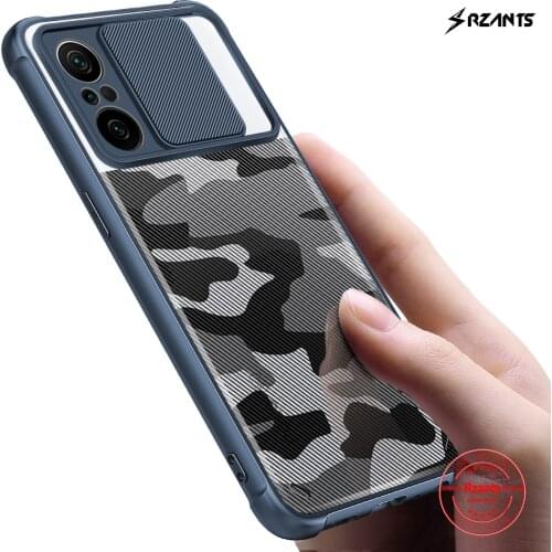 Rzants For Xiaomi POCO F3 Xiaomi Redmi K40 Pro Xiaomi MI 11i Case Hard [Camouflage Lens] Lens Slim Protection Clear Cover