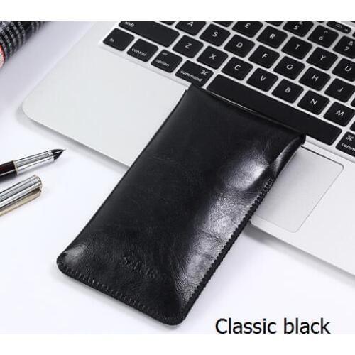SZLHRSD for Doogee BL9000 super slim sleeve pouch cover, microfiber stitch case For Xiaomi Redmi S2 Phone Bag