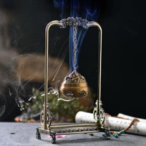 Chinese Classical Style Backflow Burner GDF20255 Indoor Decoration Home Tea Ceremony Aroma Burner Antique Decoration Hot Selling