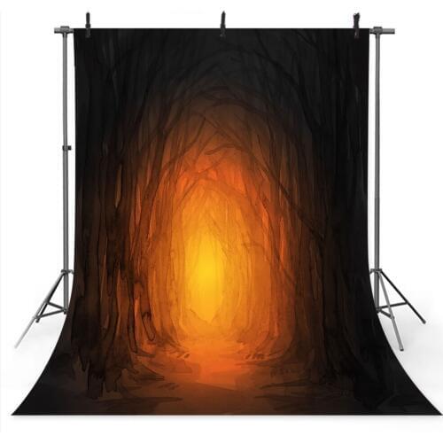 Mehofoto Abstract Backdrop for Photography Mysterious Ray Photo Background Halloween Party Banner Decoration Backdrops