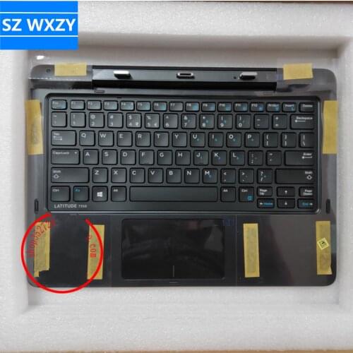 New Original For DELL Latitude 13 7350 Tablet 2-in-1 Keyboard K14A Base Shell Case 7WY8N 07WY8N 100% Tested Fast Ship