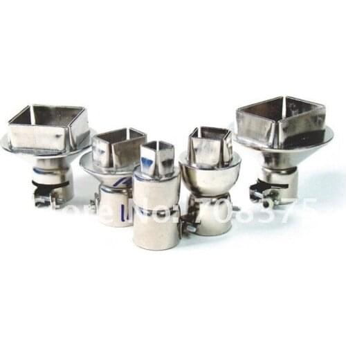 New Air nozzle 5PCS/SET A1125-A1129 for QFP 850 Hot Air Rework Stations Gun BGA SMT