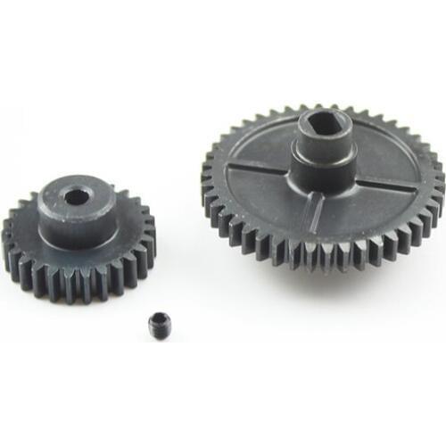 Upgrade Metal Reduction Gear Motor Gear for Wltoys 144001 1/14 RC Car Parts