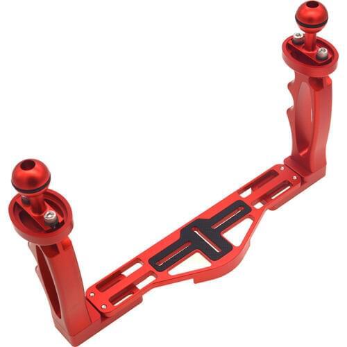 Aluminium Alloy Handle Stabilizer Rig Underwater Camera Diving Tray Mount for GoPro DSLR Phones GK99
