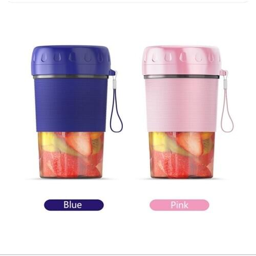 300ML Portable Electric Fruit Juicer USB Rechargeable Smoothie Maker Blenders Machine Sports Bottle Juicing Cup Kitchen Tools