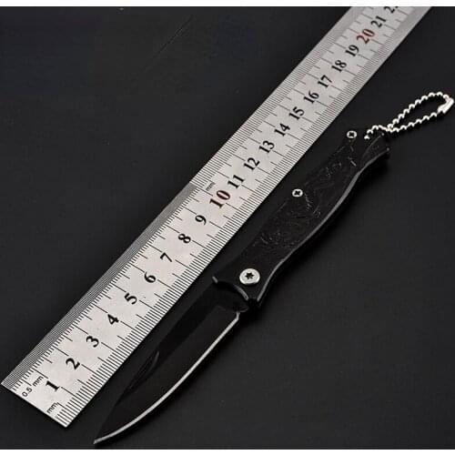 Outdoor Stainless Steel Folding Knife Mini Camping Survival Hunting Folding Knife Pocket Fruit Knife Cool Edc Gift for Men
