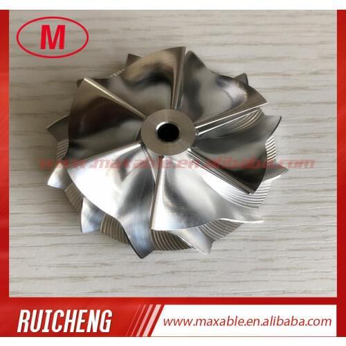 TD04HL 49.62/61.01mm 6+6 blades high performance turbocharger billet/milling/aluminum 2618 compressor wheel