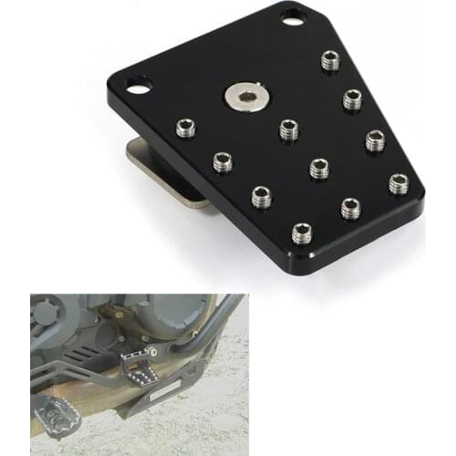 Motorcycle Enlarge Brake Pedal Lever Extension Support Peg Pad Fit For BMW F650GS 2008-2012 F700GS 2012-2018 F800GS 2008-2018