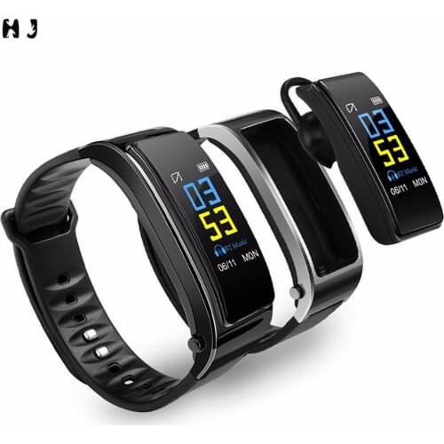 Y3 Plus 2 In 1 Smart Watch Health Tracker Pedometer Fitness Bracelet Smart Wristband Bluetooth Headset For Men Women Smartwatch