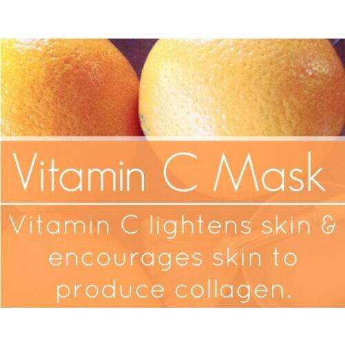 VC Vitamin C Facial Mask Powder Brightening Anti Aging Wrinkle Treatment Beauty Care Your Own Mask 1000g