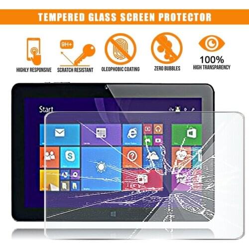 For Cube I7 Stylus Tablet Tablet Tempered Glass Screen Protector Premium Scratch Resistant Anti-fingerprint HD Clear Film Cover