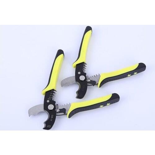 1PCS 7" Multifunctional wire stripping pliers cutting pliers Wire stripper