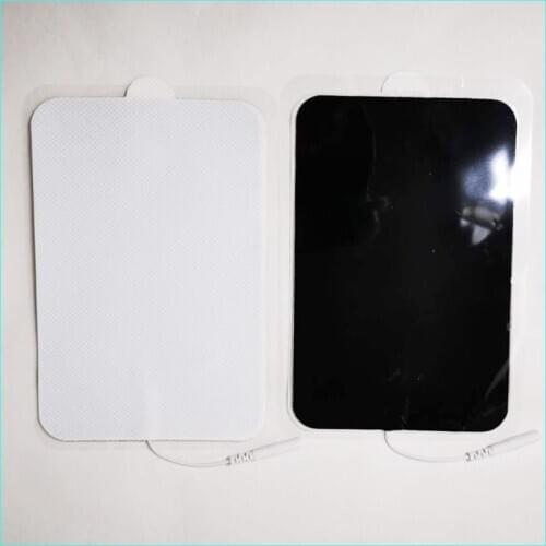 Free Shipping NEW 10 pairs/lot White Electrode Pads For Tens Acupuncture Digital Therapy Machine Massager High Quality