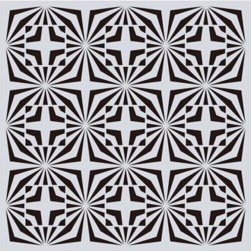 15*15 Mandala Layering Stencils graffiti hand copied board hollowed out photo album graphic spray painting tool