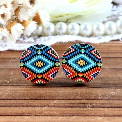 16mm Round High Quality Photo Wood Laser Cut Cabochon to make Rings, Earrings, Bobby pin,Necklaces, Bracelets