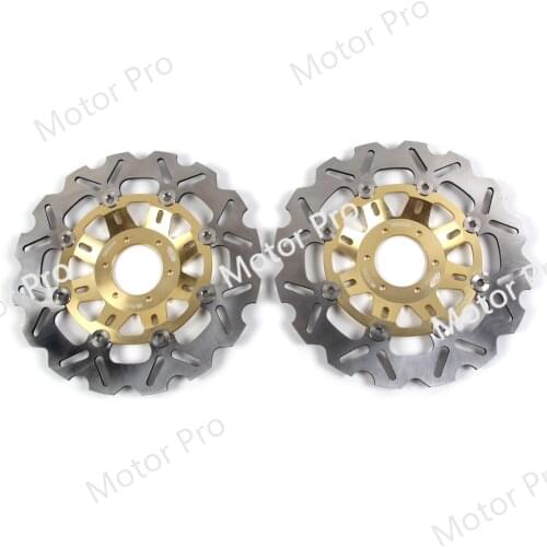 2PCS CNC Floating Front Brake Disc Rotors For HONDA NSR250RR PGM3 PGM4 1998 1999 Motorcycle Accessories CBR250RR CBR250 CBR 250